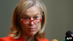 Сигрид Кааг, координатор ООН по сектору Газа (архивное фото)