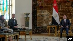Եգիպտոսի նախագահ Աբդել Ֆաթահ ալ-Սիսիի և ԱՄՆ-ի պետքարտուղար Էնթոնի Բլինքենի հանդիպումը, Կահիրե, 6-ը փետրվարի, 2024թ.