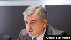 Премьер-министр Армении Карен Карапетян (архив)