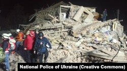 Наслідки російського удару по місцю дислокації правоохоронців у Харкові, 1 листопада 2024 року 