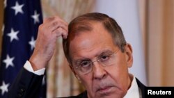 Սերգեյ Լավրովը Վաշինգտոնում, 10 դեկտեմբերի, 2019թ. 