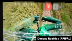 Мінування доріг з БПЛА на Донбасі