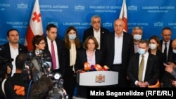 Лидеры грузинской оппозиции (иллюстративное фото)