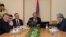 Armenia - Representatives of the Prosperous Armenia Party and the country's three main opposition groups discuss pre-election cooperation in Yerevan, 11Apr2012.