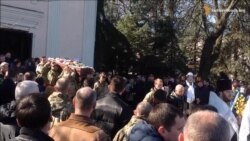 Волинь попрощалася із загиблим в АТО капітаном СБУ Віктором Мандзиком