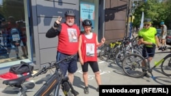 Раварысты Леанід Судаленка і Інгрыд Сванфэльд