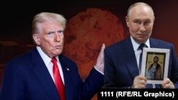 Трамп і Путін (колаж)