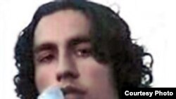 عسگر اکبر زاده، دانشجوی دانشگاه پیام نور که در اردبیل بازداشت شد.