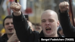 Учасник акції націоналістів «Русский марш» (ілюстративне фото)