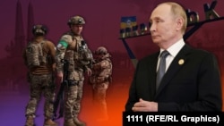 Коллаж: битва за Покровск, Путин