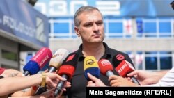 Վրաստան - Պաատա Սալիան զրուցում է լրագրողների հետ, Թբիլիսի, 19-ը հուլիսի, 2019թ․