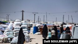 Сириядагы «Аль-Хол» лагери.