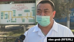 Сокулук райондук оруканасынын травматология бөлүмүнүн башчысы Азамат Оторбаев