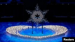 Бээжин -2022 Олимпиада оюндарынын ачылыш аземинен. 4-февраль, 2022-жыл.