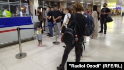 "Манас" аэропорту. Бишкек. 