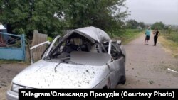 Наслідки російських обстрілів у Херсонській області, фото ілюстративне, червень 2025 року