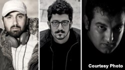 حسین رجبیان (تصویر سمت راست)، مهدی رجبیان (وسط) و یوسف عمادی
