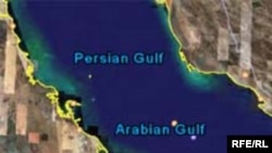 تصویری که هم اکنون از خلیج فارس در نقشه های گوگل دیده می شود.