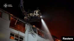 Ռուսական հարվածի հետևանքները Կիևում, Ուկրաինա, 23-ը մարտի, 2025թ.