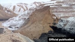 Кара-Кечеде кырсык болгон жер. 