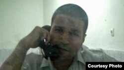 احسان مهرابی، پشت کابین ملاقات زندان اوین