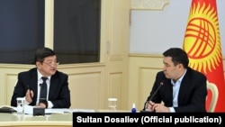 Акылбек Жапаров и Садыр Жапаров. 