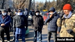 УКМК алдындагы акция. 