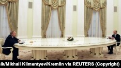 Պուտին-Շոլց հանդիպում Մոսկվայում, 15-ը փետրվարի, 2022թ․