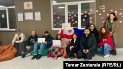 Часть студентов Госуниверситета им. Ш. Месхи в Зугдиди провела в университете две ночи