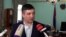 Armenia - Sarik Minasian, the acting mayor of Gyumri, speaks to journalists, February 20, 2025.