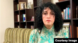 نرگس محمدی، فعال مدنی و نایب رئیس کانون مدافعان حقوق بشر در ایران