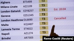 Fiumicino օդակայանը հրաժարվել է ընդունել չվերթները Բրիտանիայից, Հռոմ, 20 դեկտեմբերի, 2020թ.