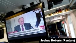 پوتین در جریان سخنرانی دوشنبه‌شب در مورد اوکراین