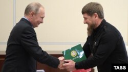 Ռուսաստանի նախագահ Վլադիմիր Պուտին և Չեչնիայի ղեկավար Ռամզան Կադիրով, արխիվ