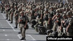 Учения армянских миротворцев в Армении, сентябрь 2015 г. 