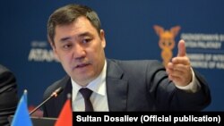 Кыргыз Республикасынын президенти Садыр Жапаров

