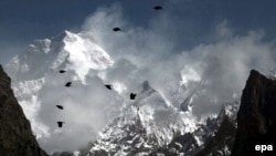 تصویری از یکی از گذرگاه های هیمالیا