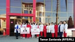 «Свободу Важе Гаприндашвили!» – этот призыв объединил сегодня врачей по всей Грузии