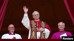 Новий Папа Роберт Френсіс Прево взяв ім’я Папа Лев XIV