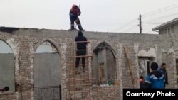 Масҷиди деҳаи Хушобод дар моҳи феврали имсол оташ гирифт