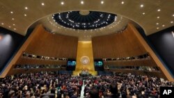 Сэсія Генэральнай асамблеі ААН, на якой ухвалілі «чарнаморскую» рэзалюцыю