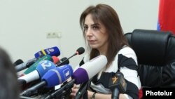 Председатель Комиссии по предупреждению коррупции Айкуи Арутюнян (архив) 