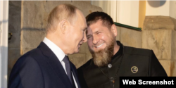 Рамзан Кадиров і Володимир Путін talegram @RKadyrov_95