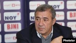 Президент Федерации футбола Армении Рубен Айрапетян