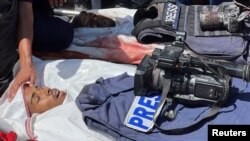 دو تن از خبرنگارانی که به همراه مریم ابودقه در حمله اسرائیل به بیمارستان کشته شدند