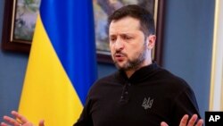 Президент Украины Владимир Зеленский на пресс-конференции 19 февраля 2025 года