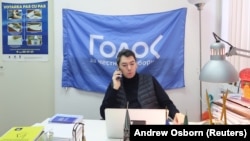 Ռուսաստան - «Գոլոս» անկախ դիտորդական կազմակերպության համանախագահ Գրիգորի Մելքոնյանց, Մոսկվա, 13-ը մարտի, 2018թ.