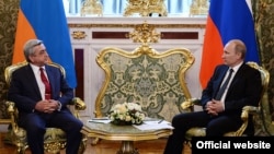 Встреча президентов России и Армении в Москве, 8 мая 2014 г.