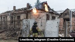 Наслідки російського обстрілу Костянтинівки, Донецька область, листопад 2024 року