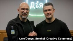 Михайло Федоров (праворуч) також повідомив про першу зустріч зі Шмигалем після його призначення на цю посаду